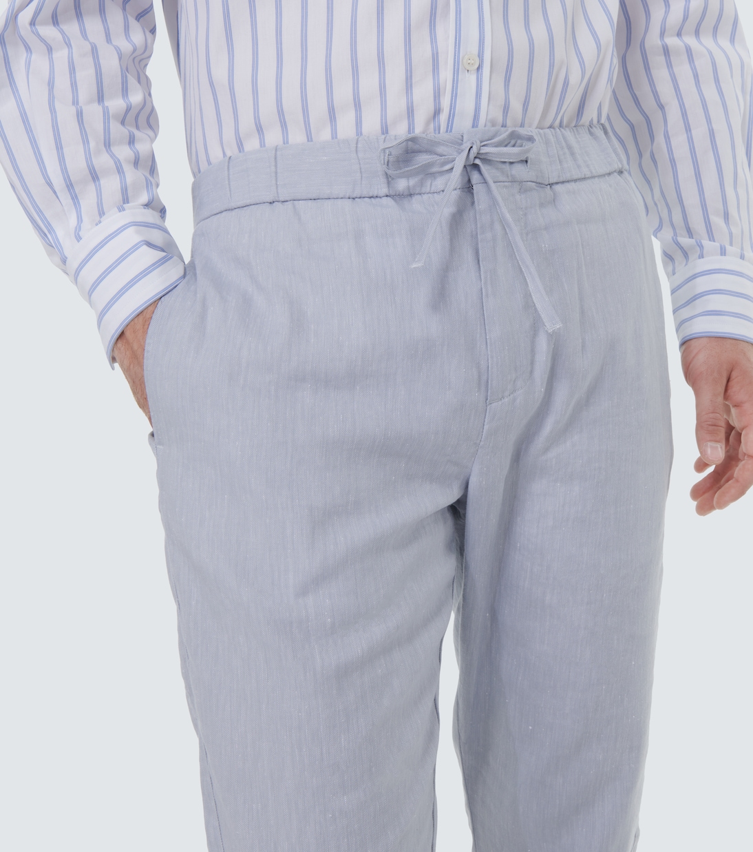 Pantalons chinos Oscar de lino y algodón | Frescobol Carioca