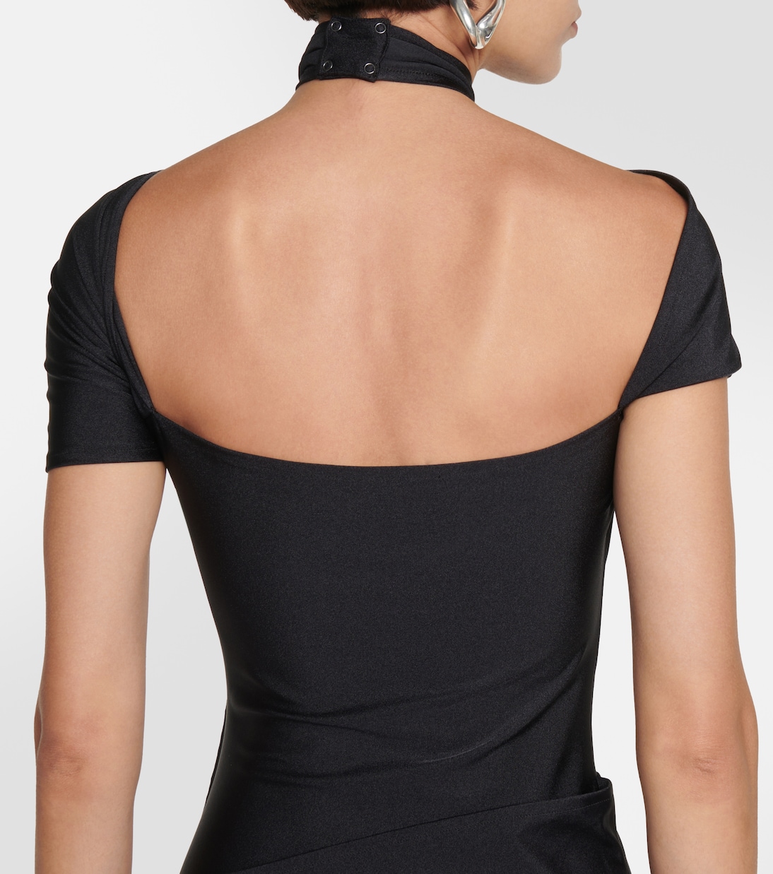 Miniabito in jersey con cut-out | Coperni
