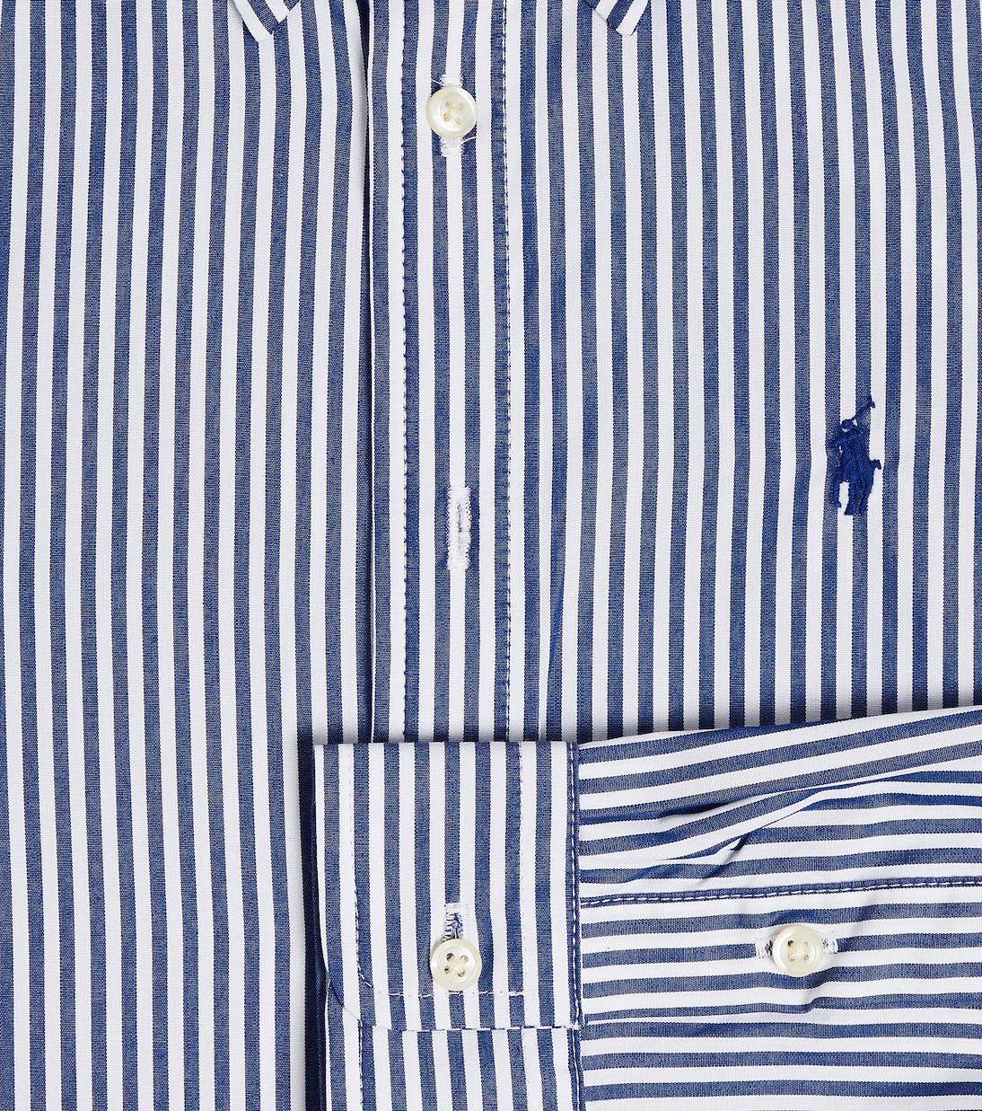 Camicia in popeline di cotone a righe | Polo Ralph Lauren Kids