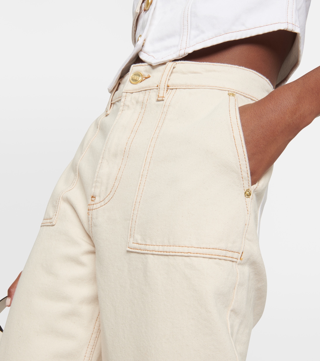 Jeans cargo Angi | Ganni