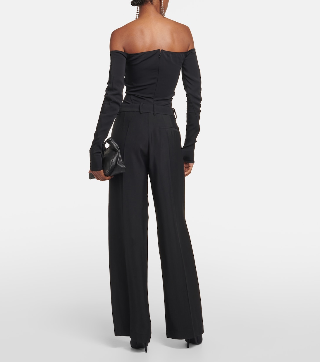 Body Circle con scollo bardot e cut-out | Mugler