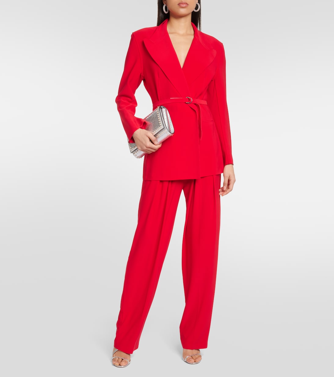 Pantaloni tapered a vita bassa | Norma Kamali