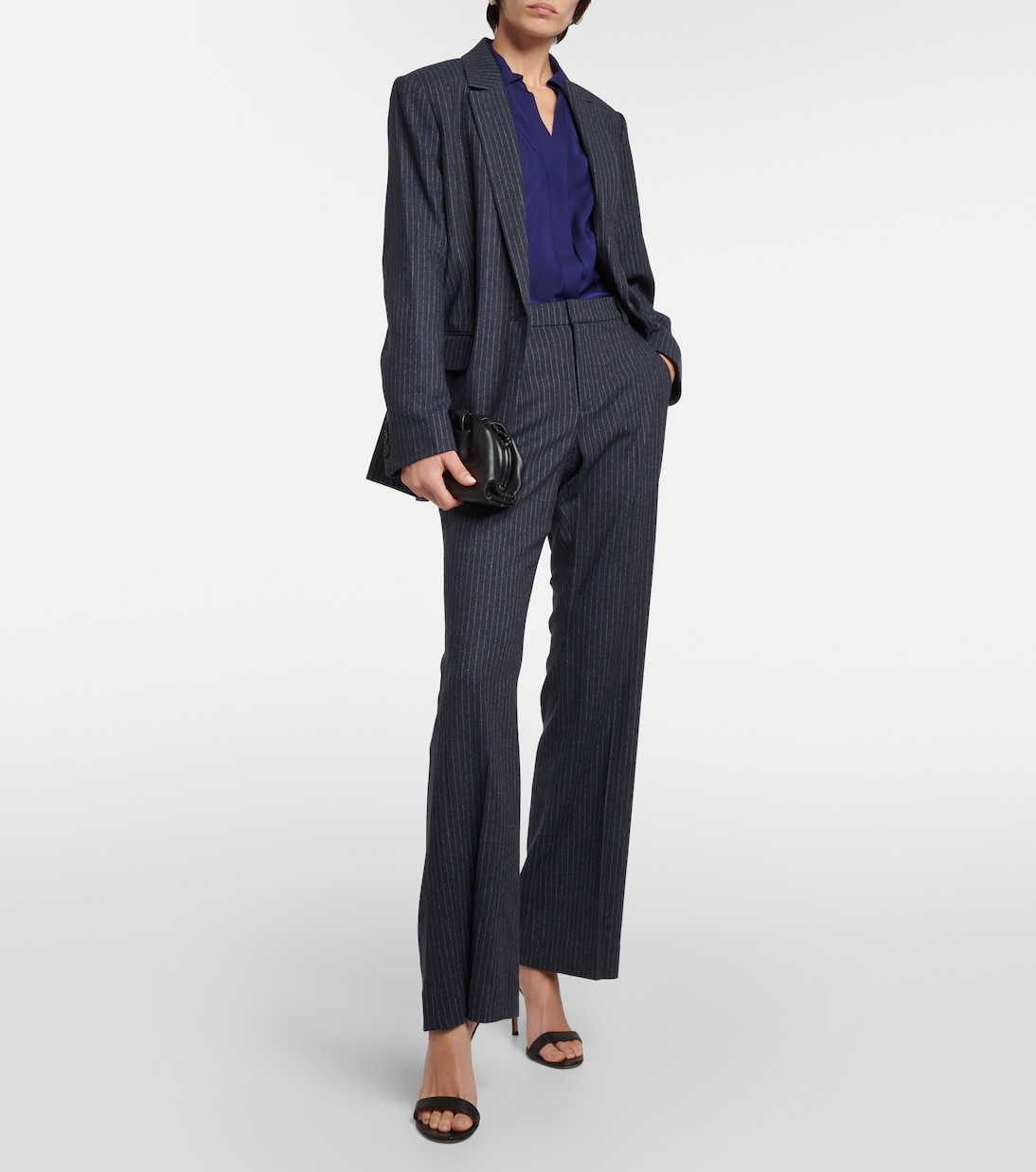 Pantaloni regular in flanella a righe | Vince