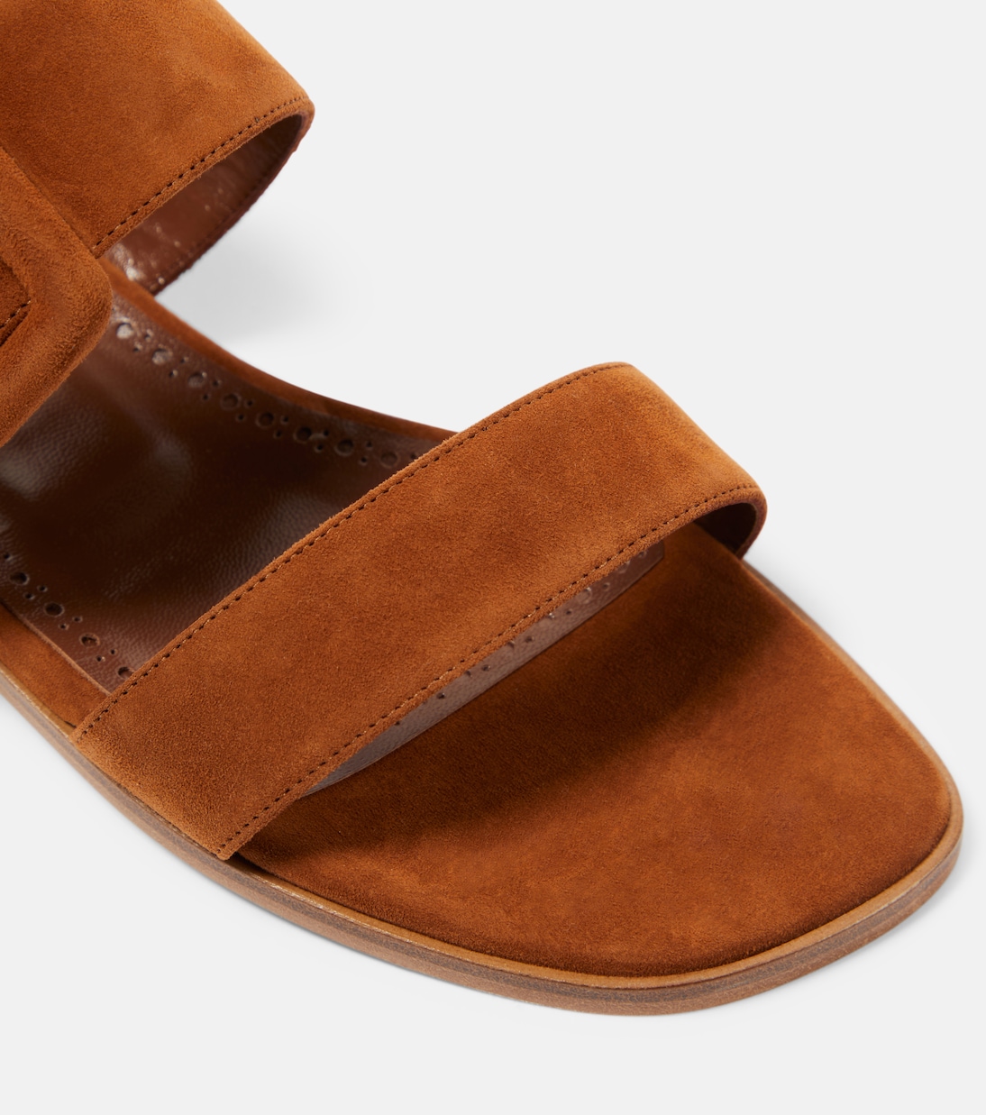 Sandali Titubaflat in suede | Manolo Blahnik