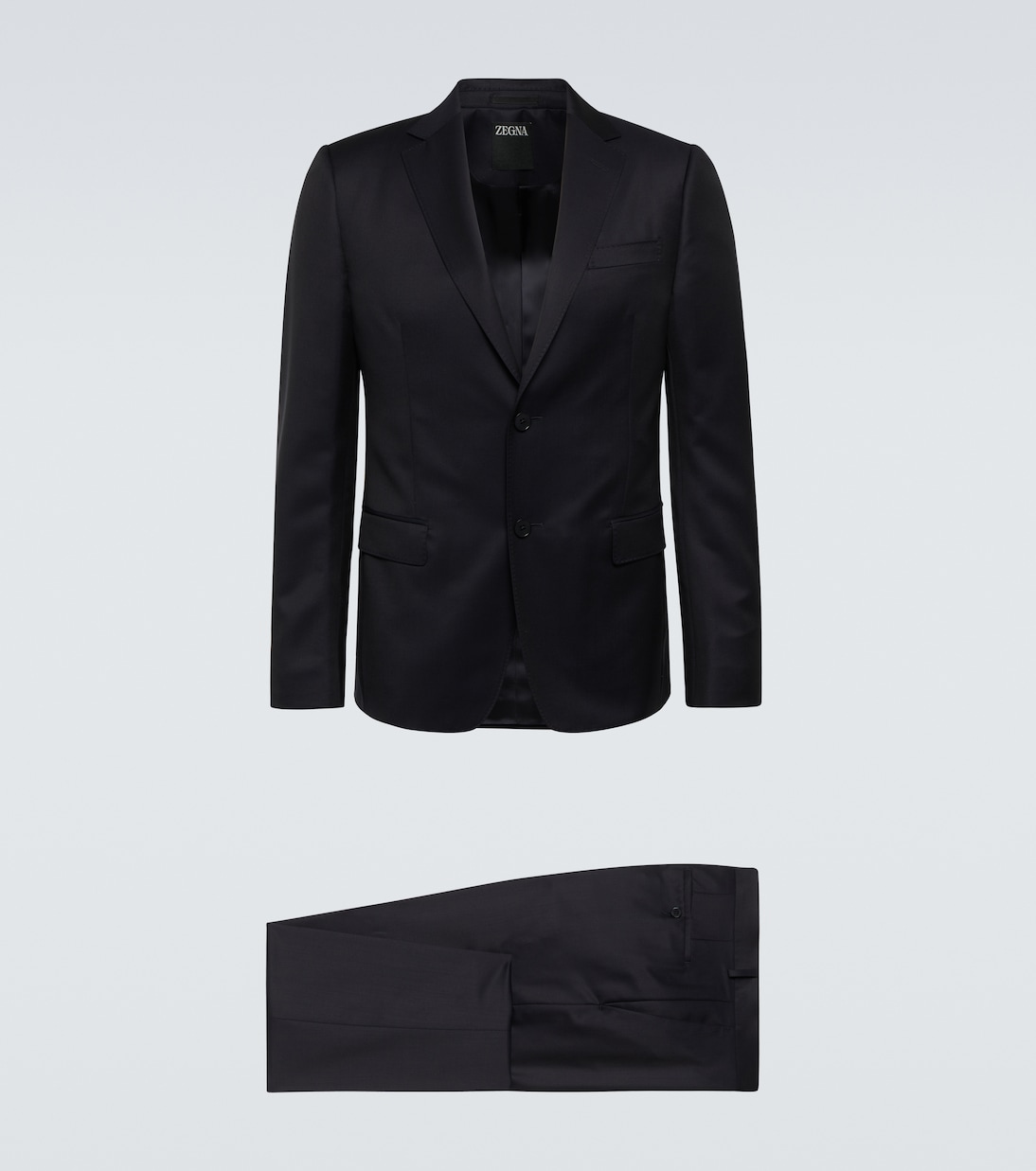 Wool and mohair canvas suit | Zegna