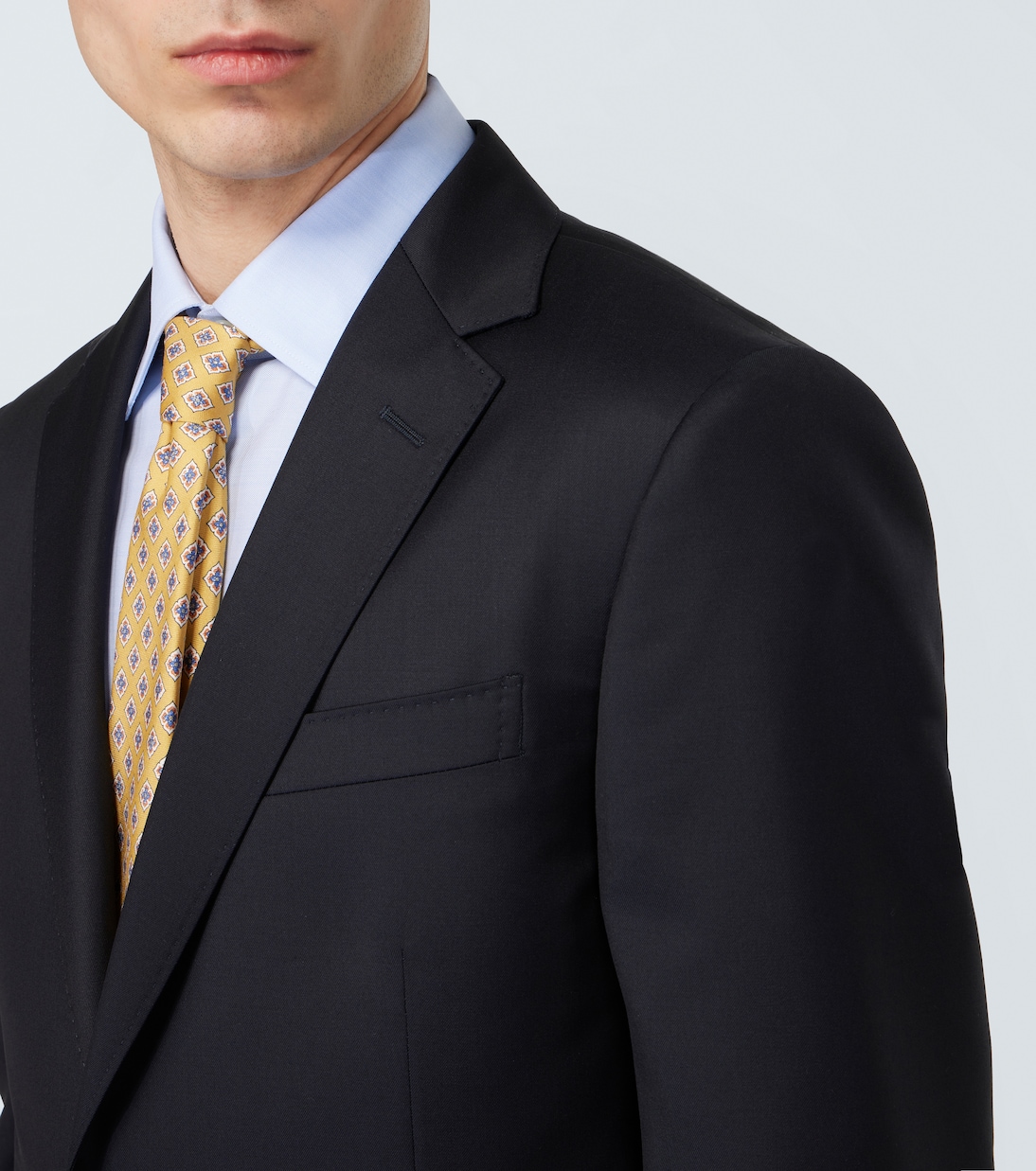 Wool and mohair canvas suit | Zegna