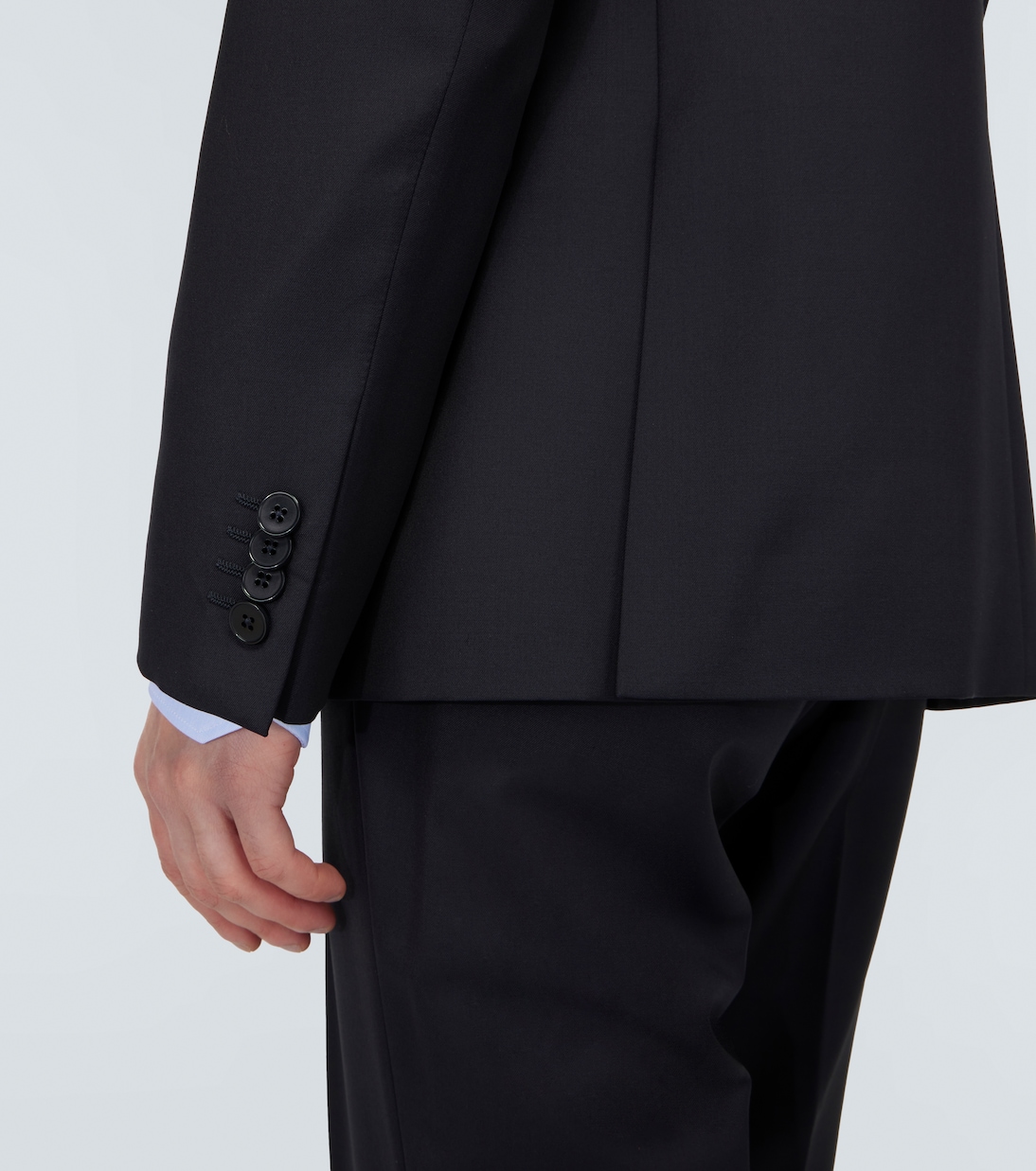 Wool and mohair canvas suit | Zegna