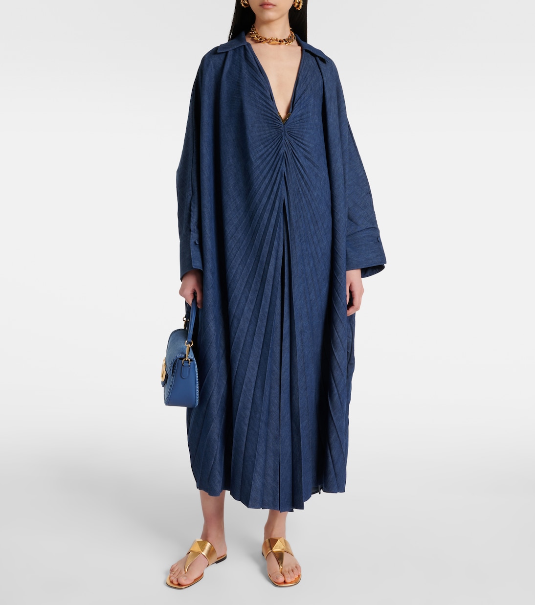 Kaftan VGold aus Chambray | Valentino