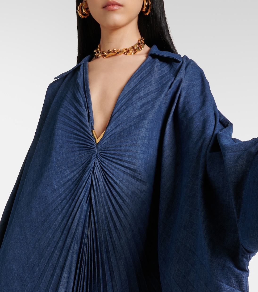 Kaftan VGold aus Chambray | Valentino