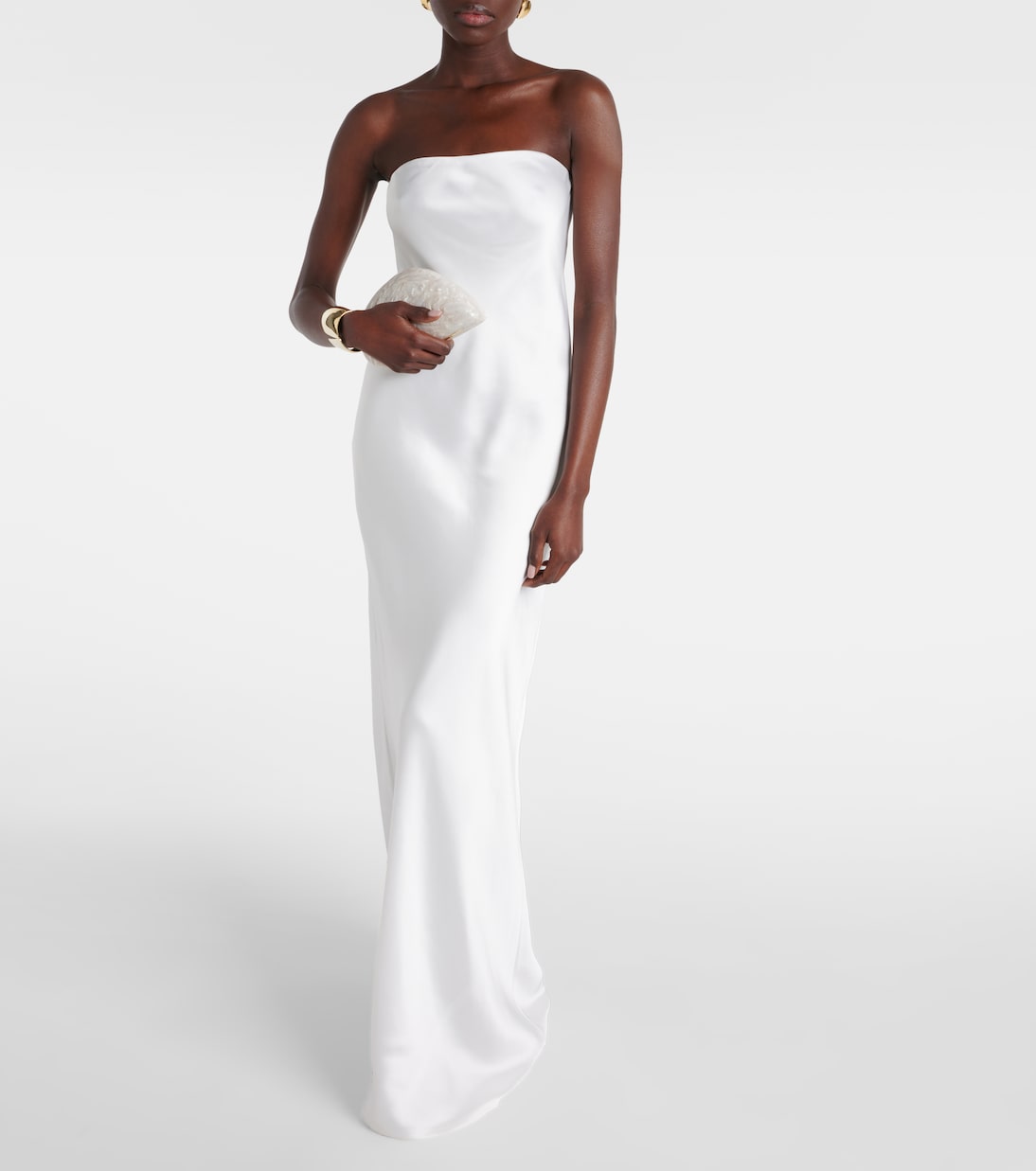 Bridal Bridget Pearl shell clutch | Simkhai