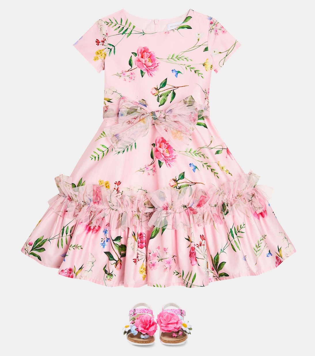 Kleid aus Baumwolle | Monnalisa