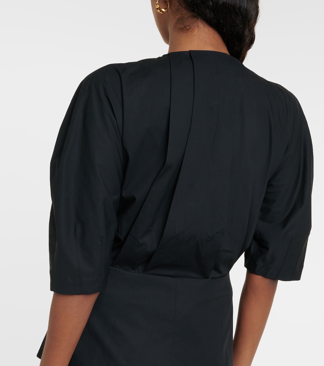 Top Georgia de popelín de algodón | Proenza Schouler