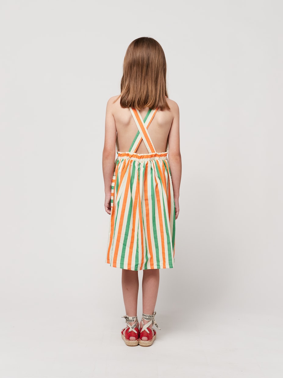 Abito in cotone a righe | Bobo Choses