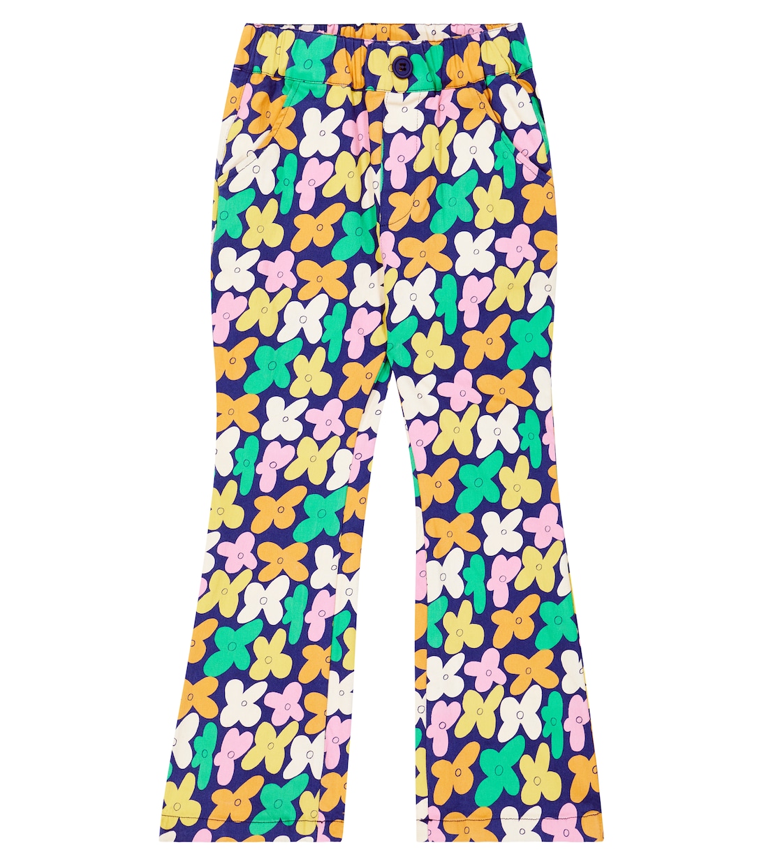 Pantalon Flower en coton mélangé | Jellymallow