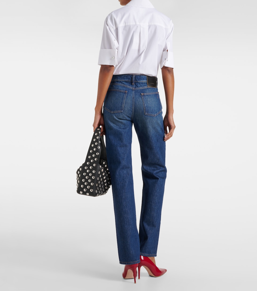 Jeans rectos de tiro bajo | Sportmax