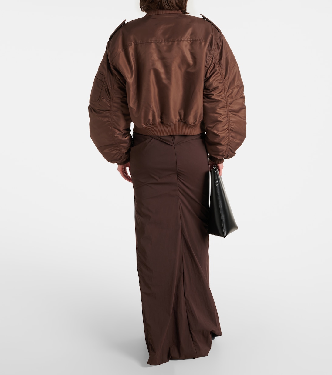 Cropped bomber jacket | Entire Studios