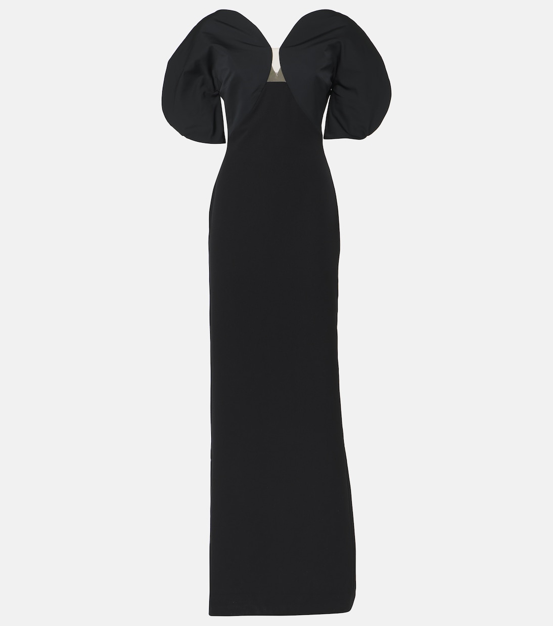 Robe Karla aus Crêpe | Safiyaa