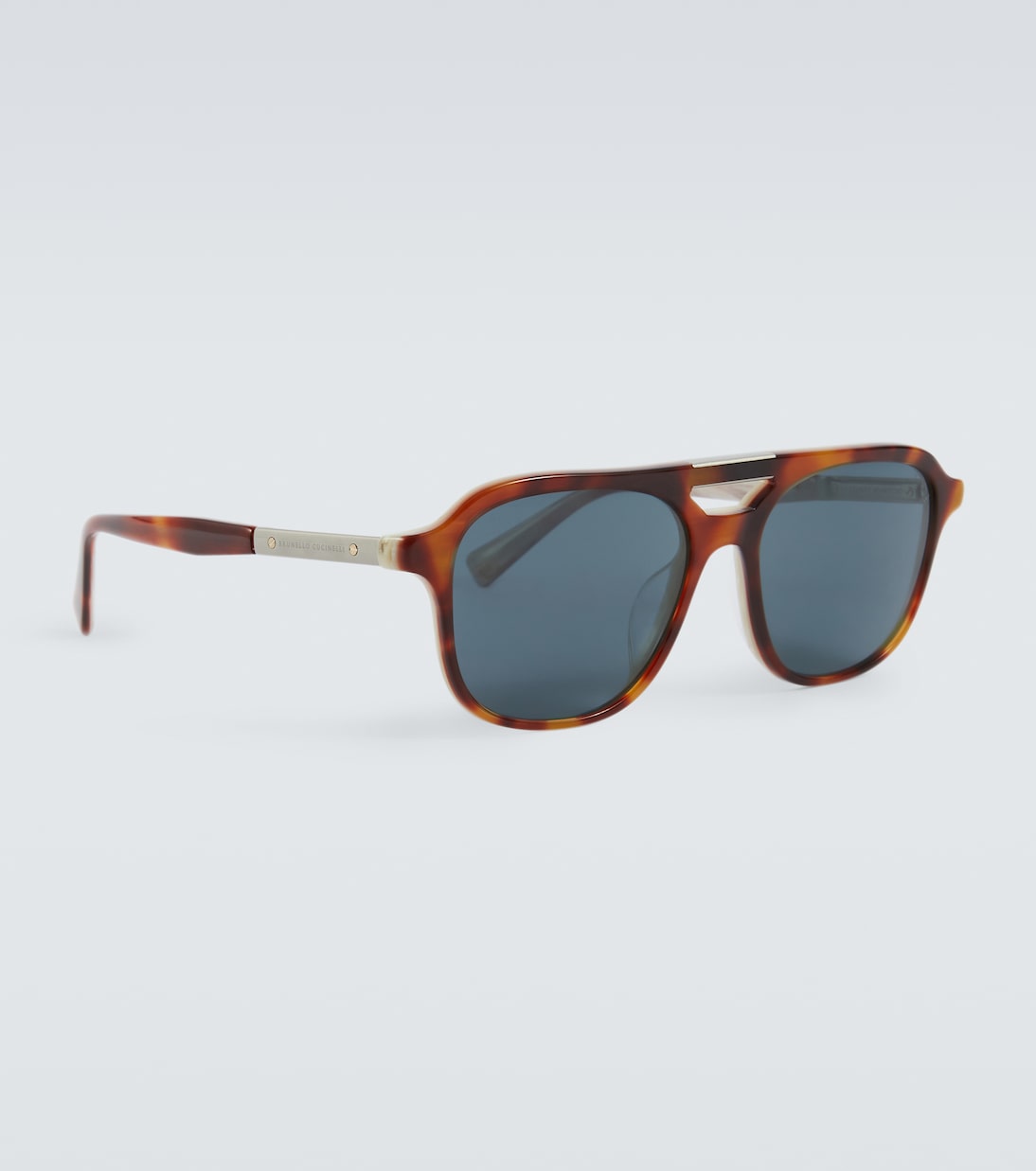 Occhiali da sole aviator Sartorial Sunset  | Brunello Cucinelli