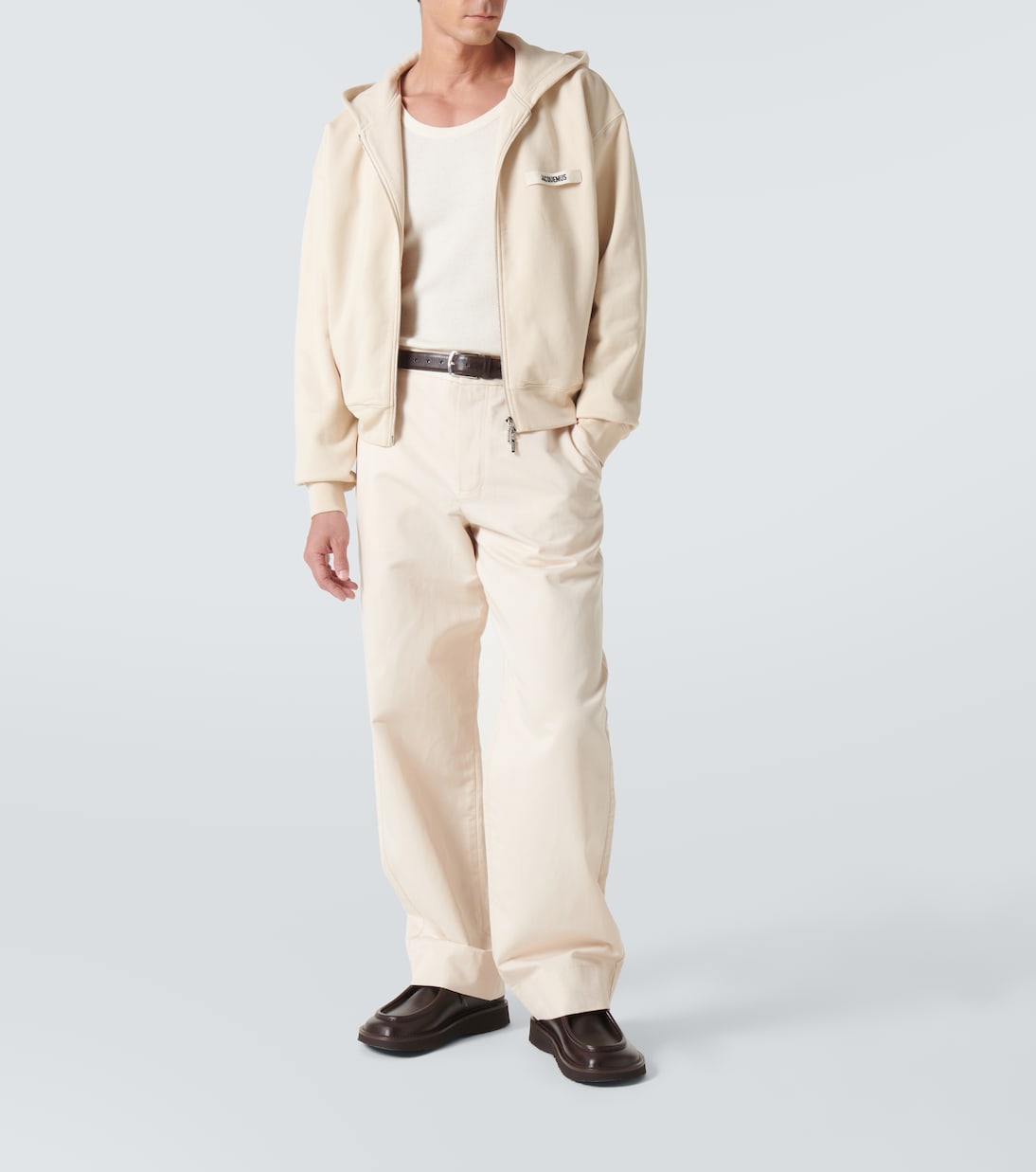 Felpa Gros Grain in cotone con cappuccio | Jacquemus