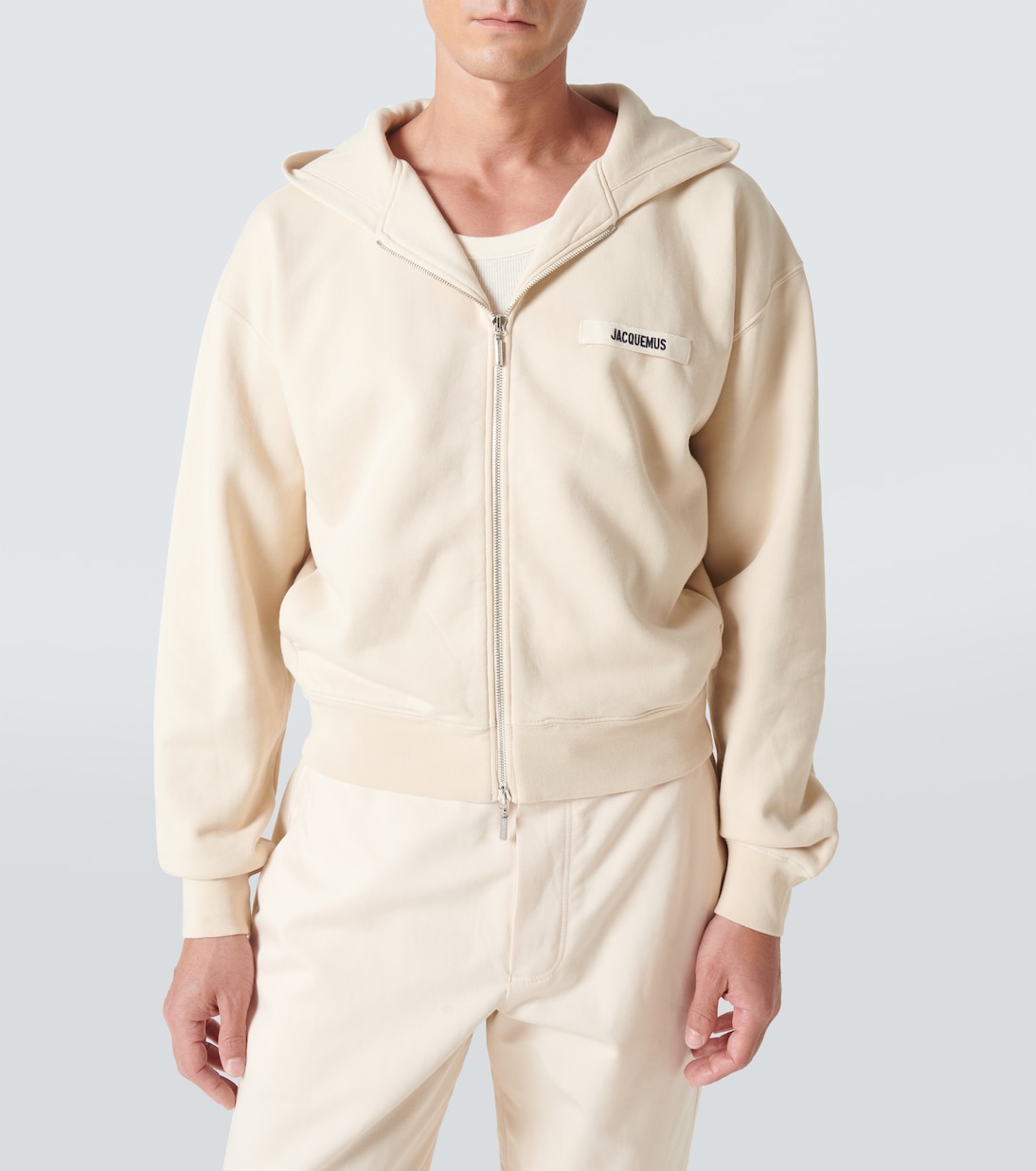 Felpa Gros Grain in cotone con cappuccio | Jacquemus