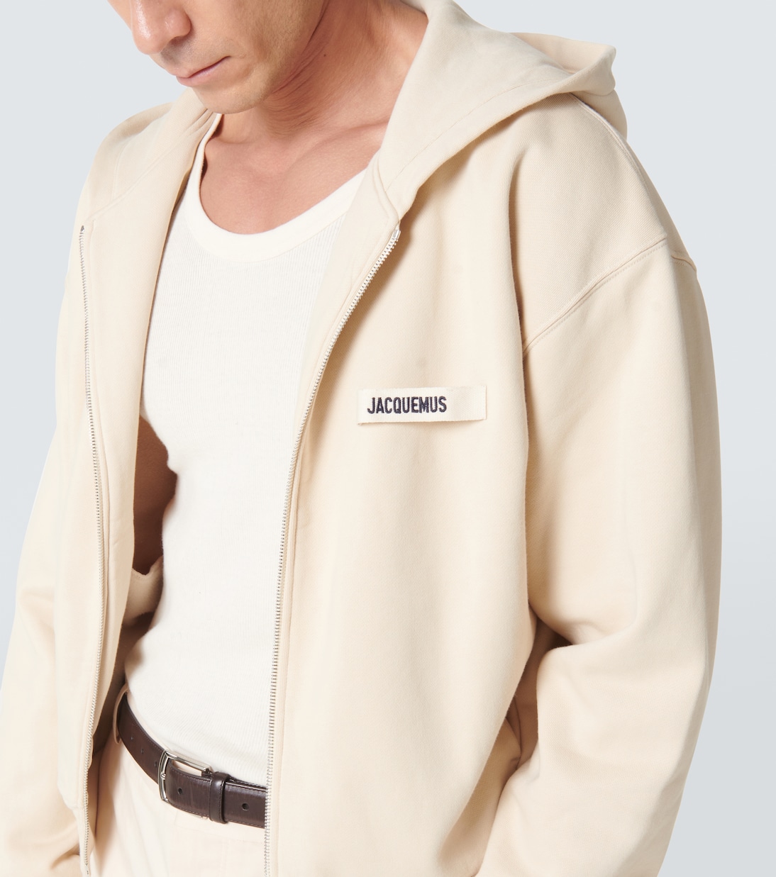Felpa Gros Grain in cotone con cappuccio | Jacquemus