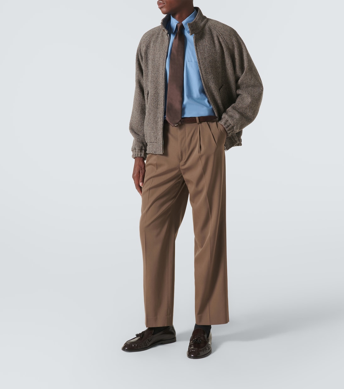 Camicia Finx in twill di cotone | Auralee