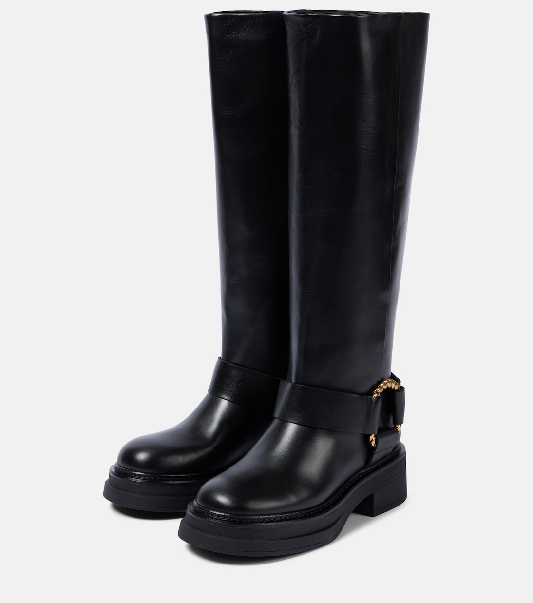 Botas altas Chic Sophistication de piel | Dorothee Schumacher