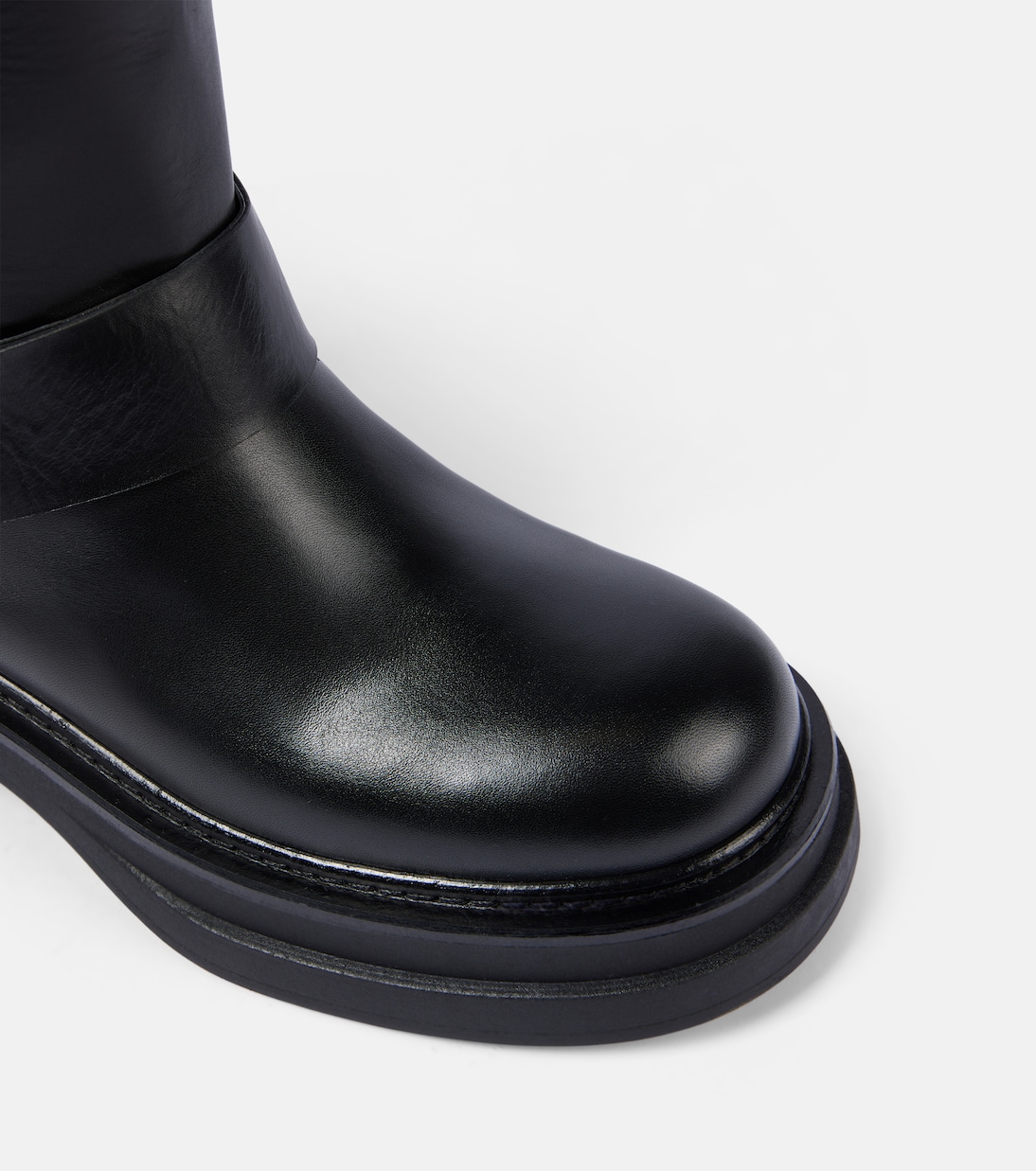 Botas altas Chic Sophistication de piel | Dorothee Schumacher