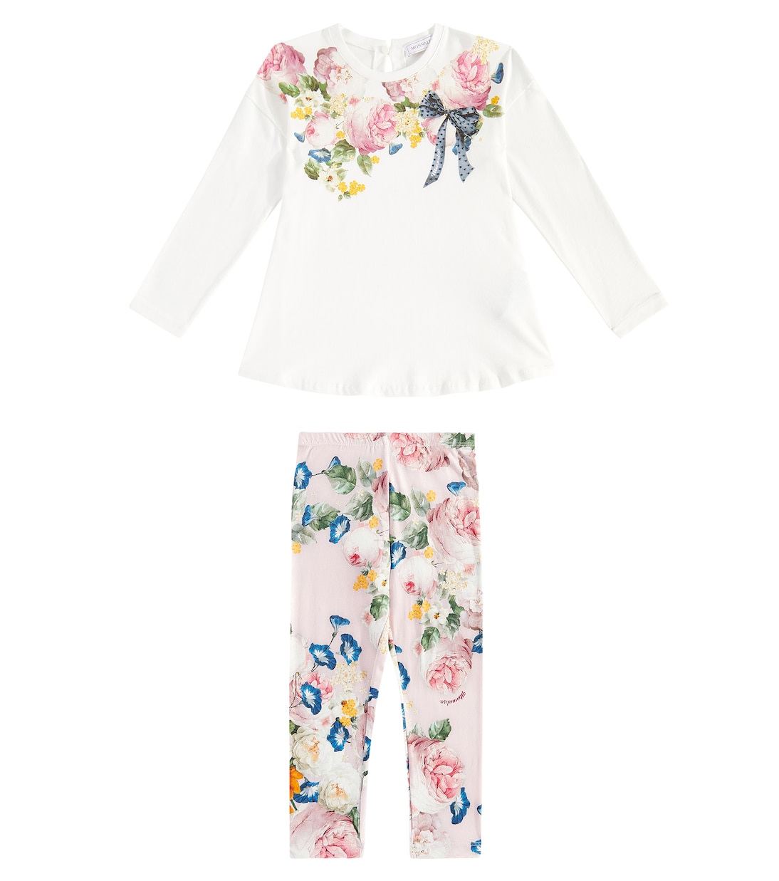 Set de camiseta y leggings de jersey | Monnalisa