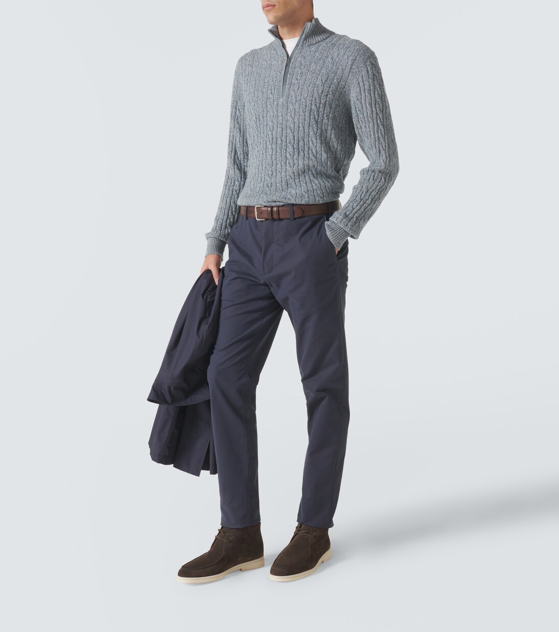 Pull Treccia en cachemire | Loro Piana