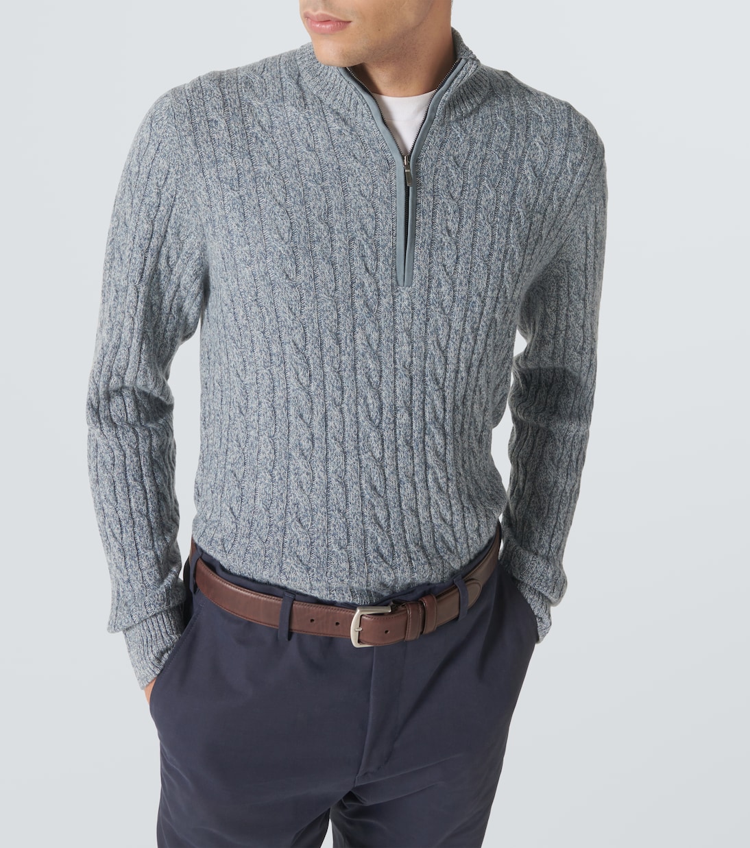 Pull Treccia en cachemire | Loro Piana
