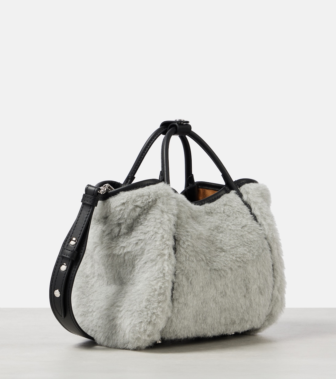 Tote Marine Small aus Teddyfleece | Max Mara