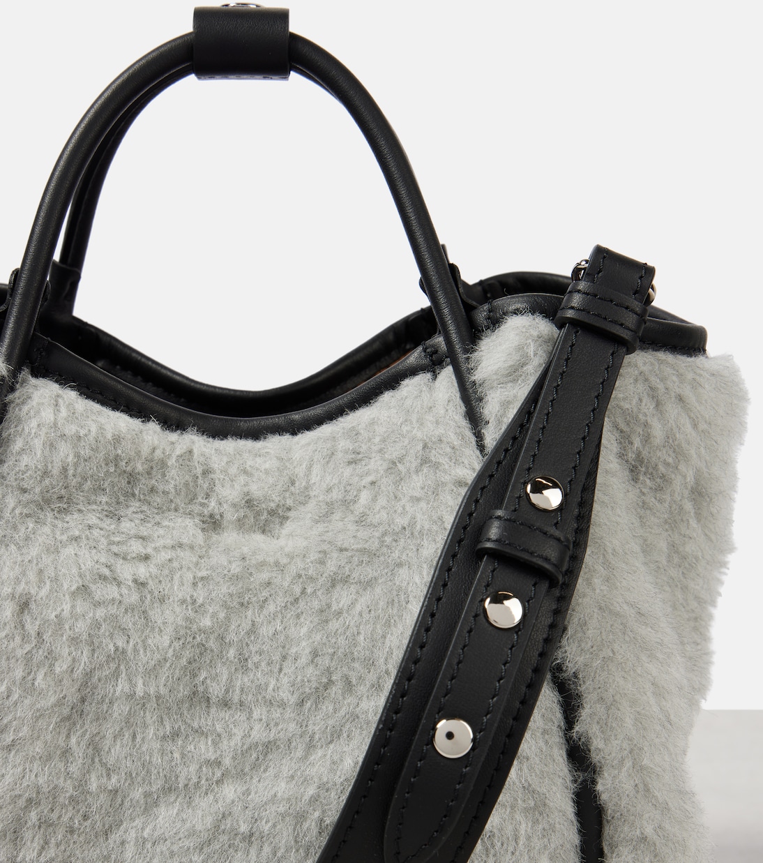 Tote Marine Small aus Teddyfleece | Max Mara