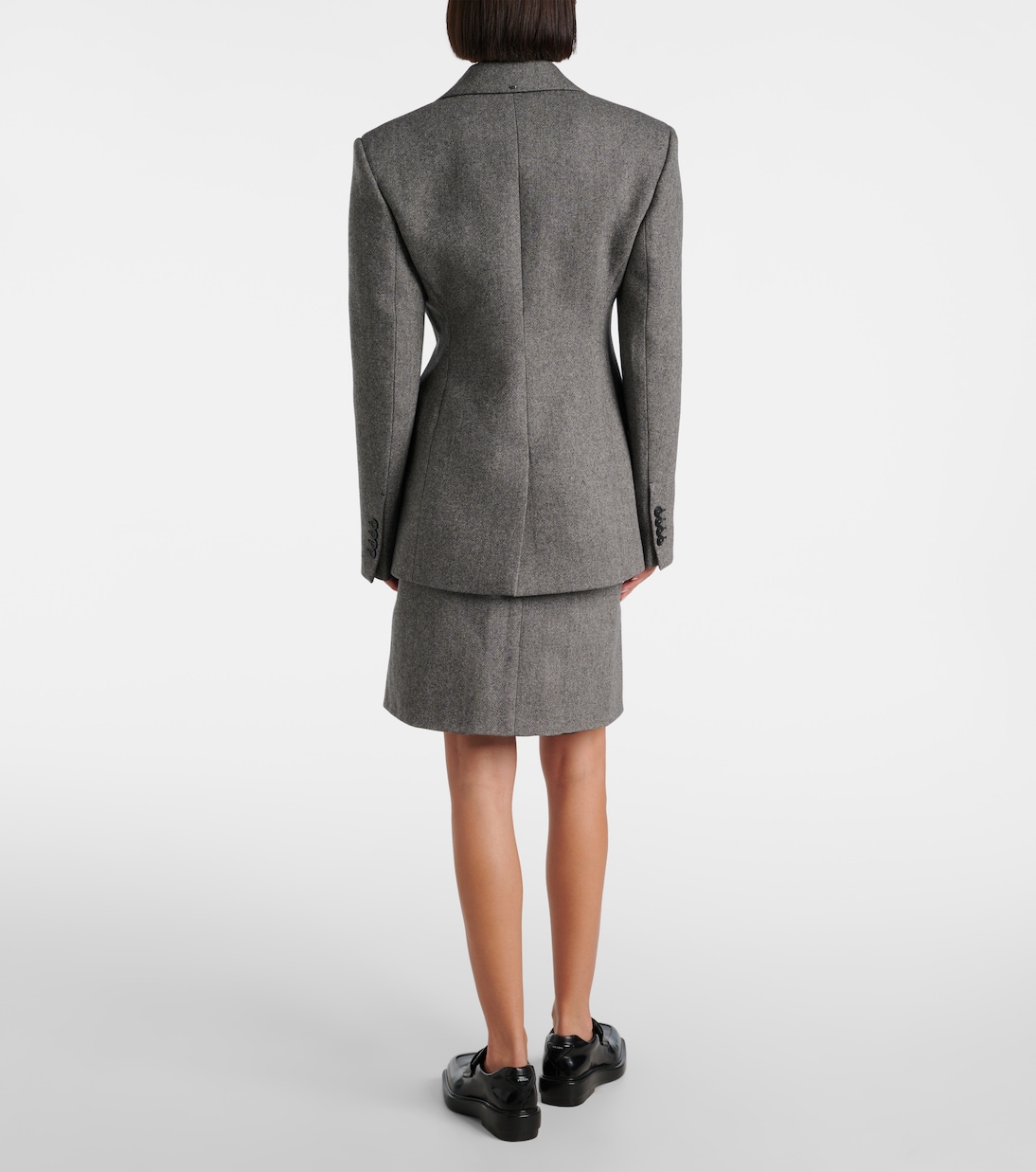 Blazer Gel in tweed di misto lana | Sportmax