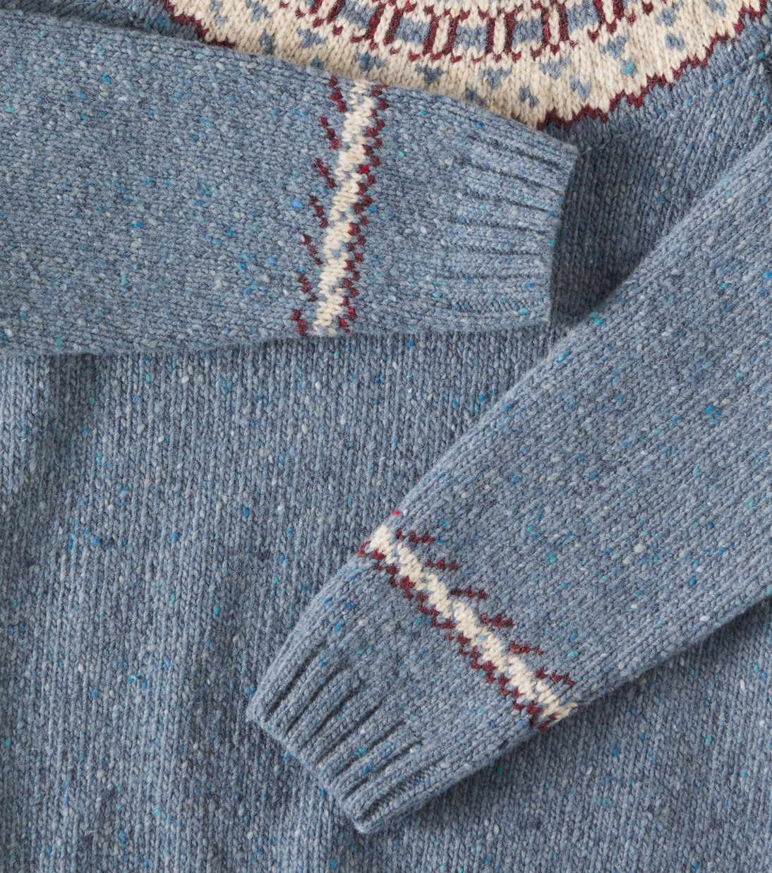 Goyo Fair Isle wool-blend sweater | La Coqueta