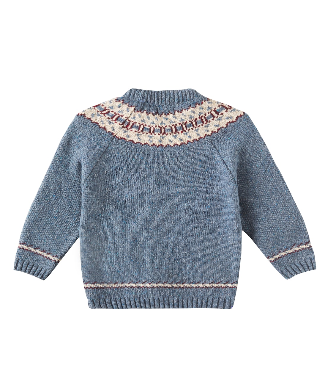 Goyo Fair Isle wool-blend sweater | La Coqueta