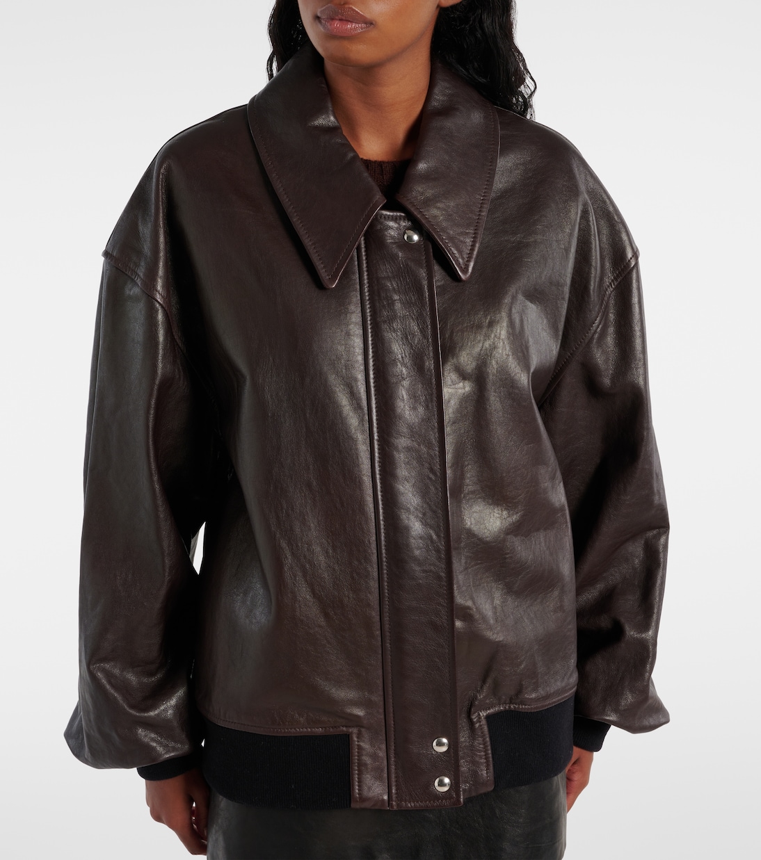 Giacca blouson Shelman in pelle | Khaite