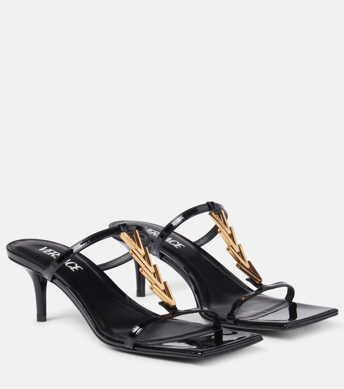 Sandali 40 in vernice | Versace