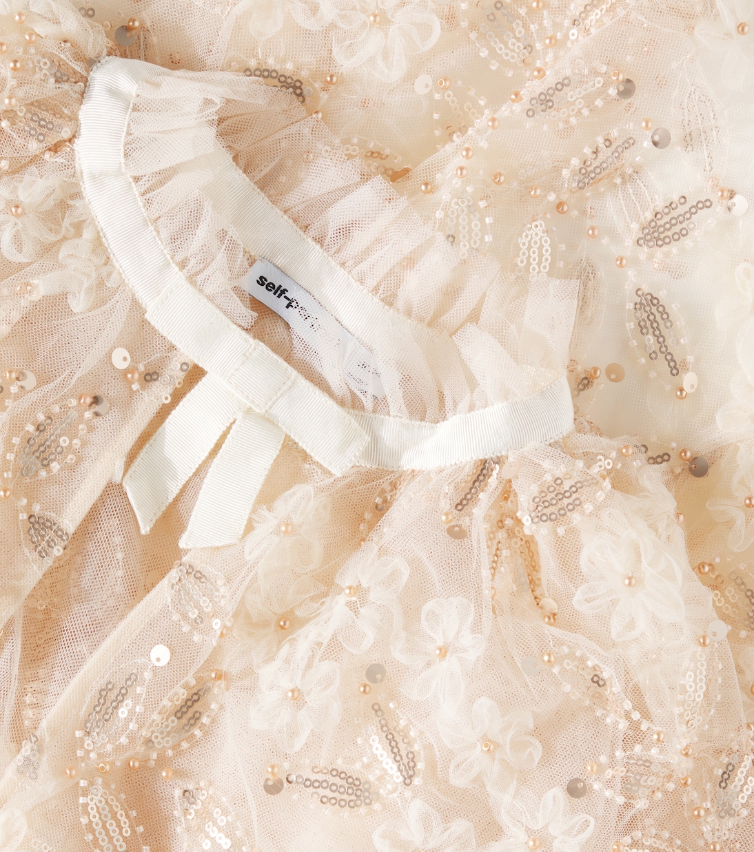 Cape en tulle à ornements | Self-Portrait Kids