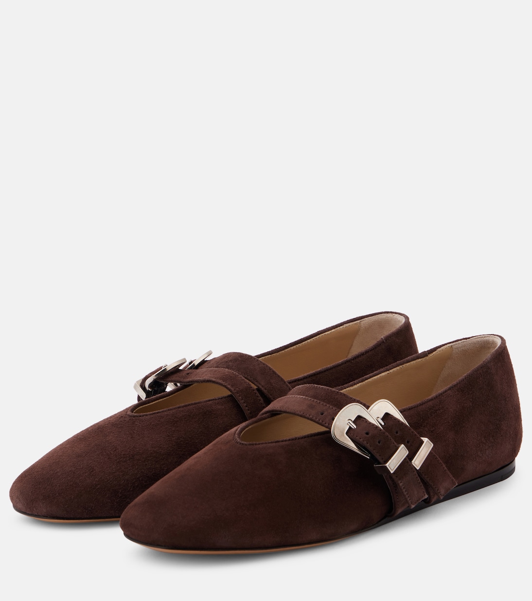 Claudia suede Mary Jane flats | Le Monde Béryl