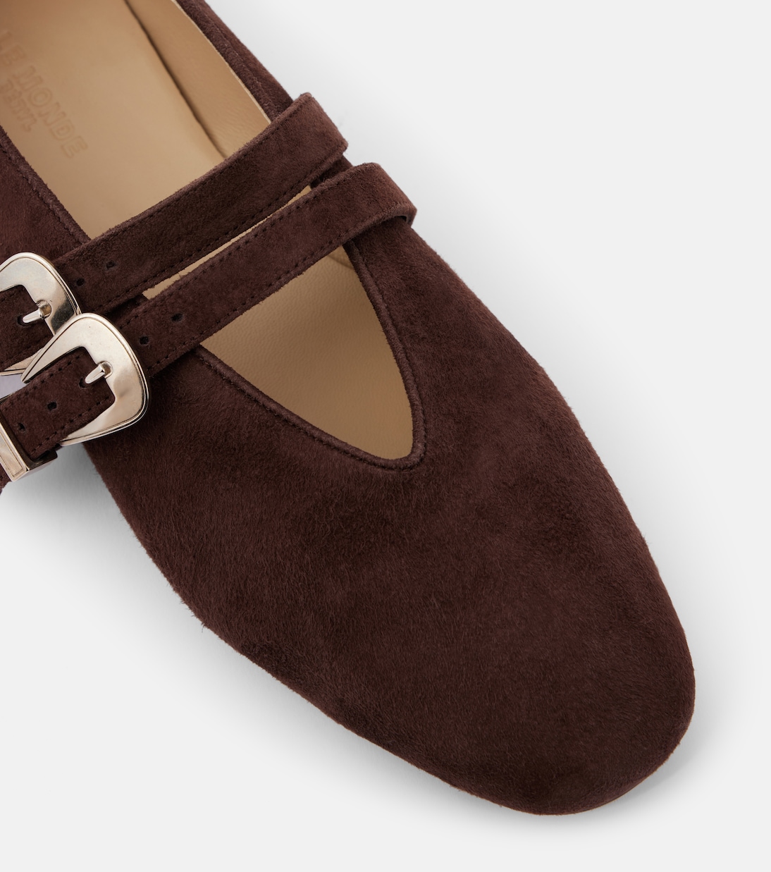 Claudia suede Mary Jane flats | Le Monde Béryl