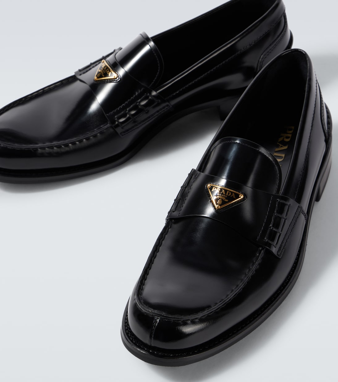 Loafers aus Leder | Prada