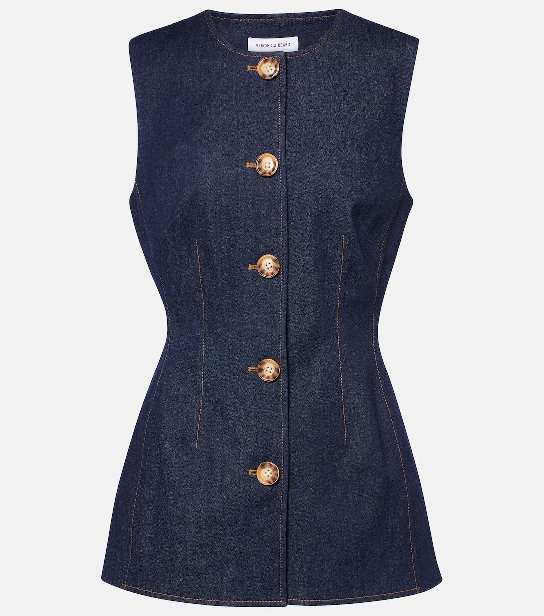 Gilet Jessup in misto cotone | Veronica Beard