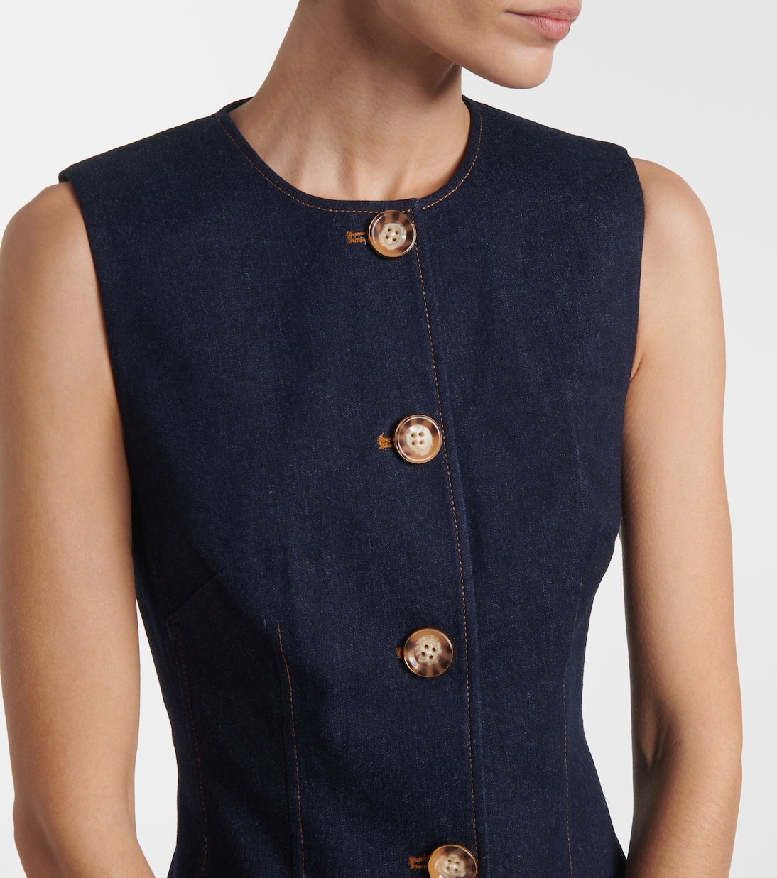 Gilet Jessup in misto cotone | Veronica Beard