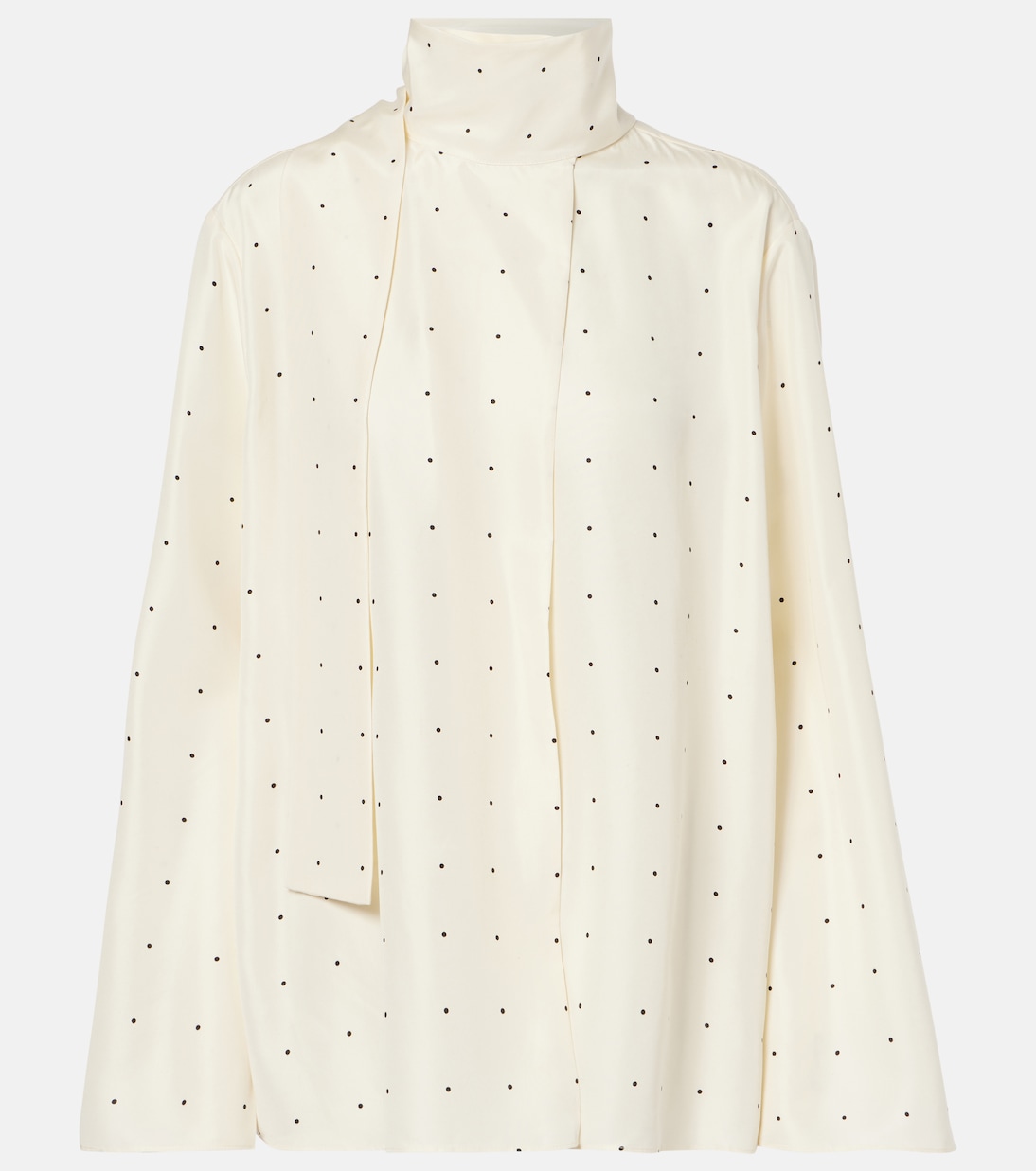 Blouse en soie à pois | Róhe