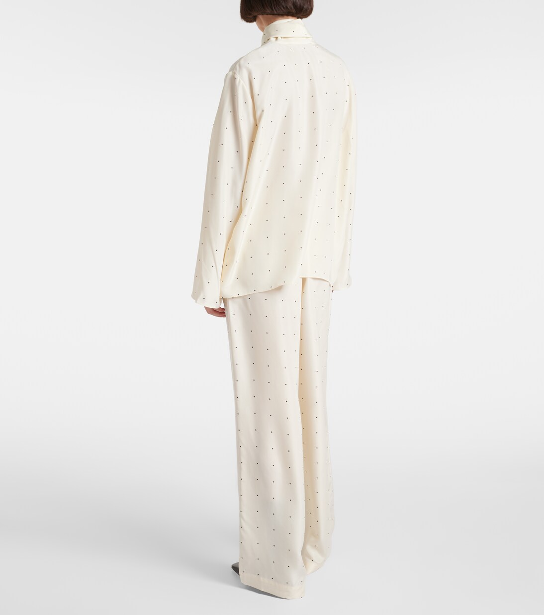 Blouse en soie à pois | Róhe