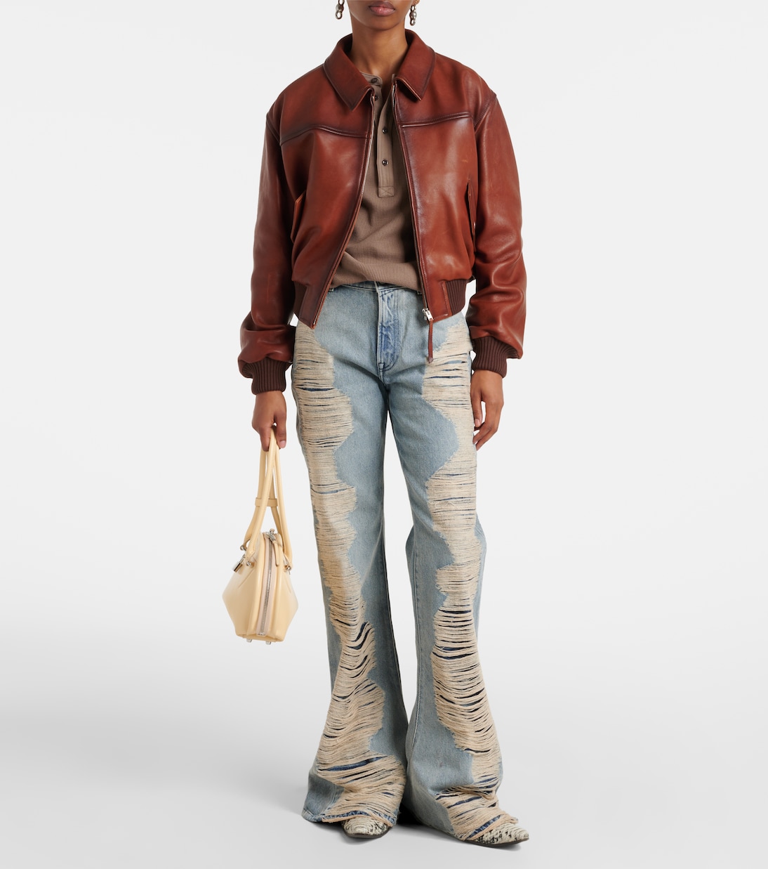Bomber in pelle | Acne Studios