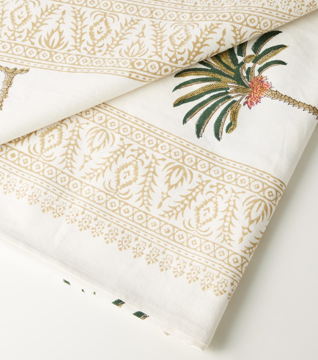 Palm cotton tablecloth | Les-Ottomans
