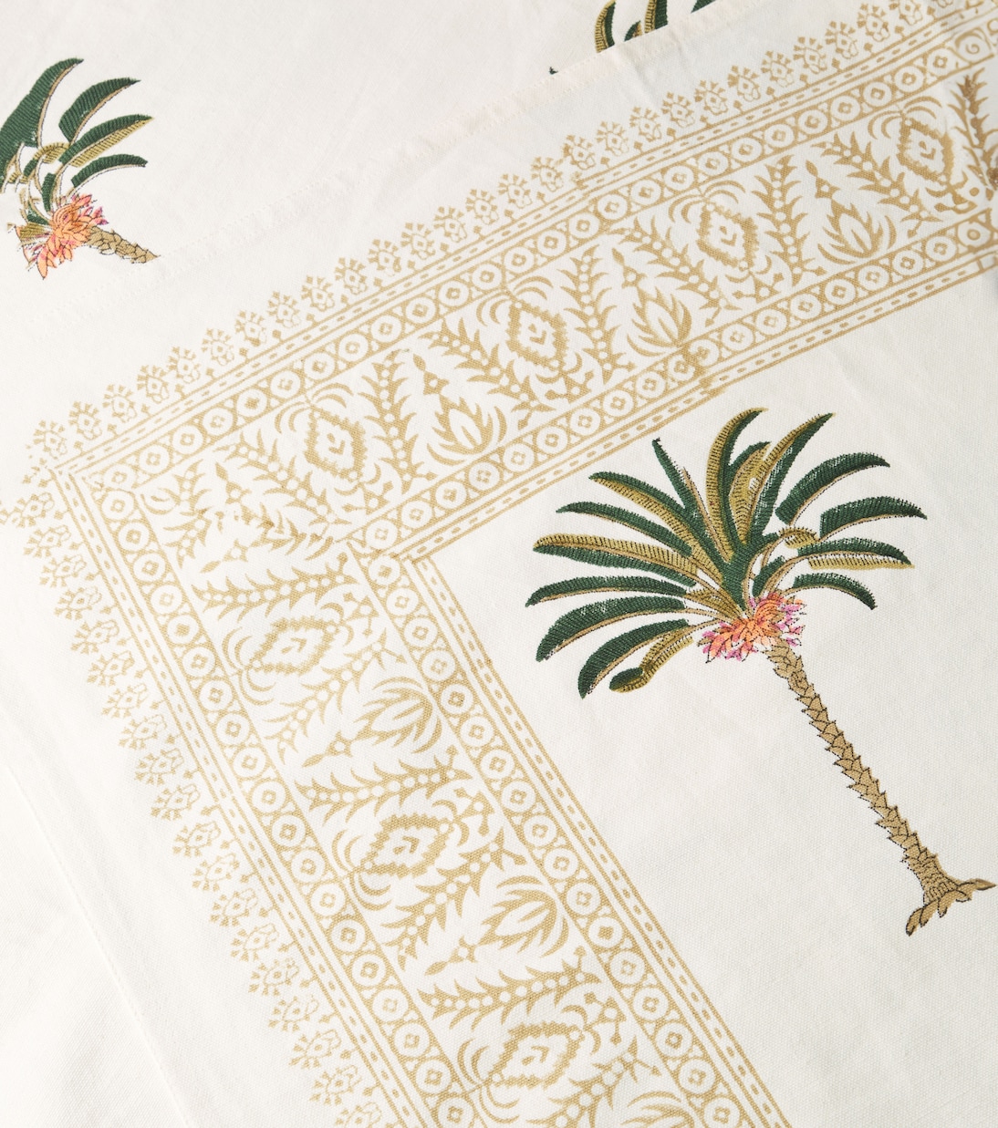 Palm cotton tablecloth | Les-Ottomans