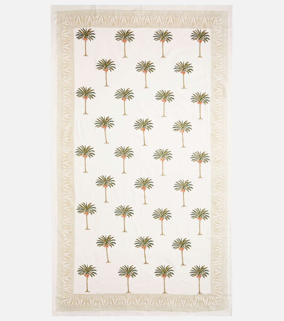 Palm cotton tablecloth | Les-Ottomans